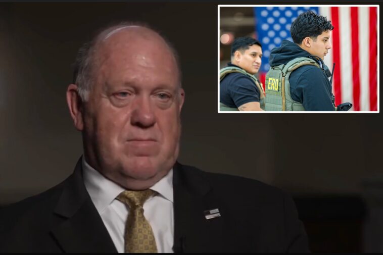 border-czar-tom-homan-clashes-with-cbs-interviewer-over-ice-migrant-deaths,-asks-for-biden-era-data