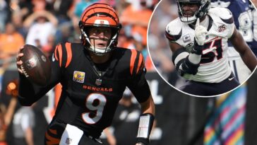 nfl-week-5-confidence-pool-rankings:-dolphins-will-sink-against-joe-burrow’s-explosive-attack