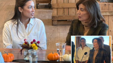 hochul-appears-with-aoc-in-campaign’s-final-stretch-—but-distances-herself-from-supporters’-‘antisemitic’-chants