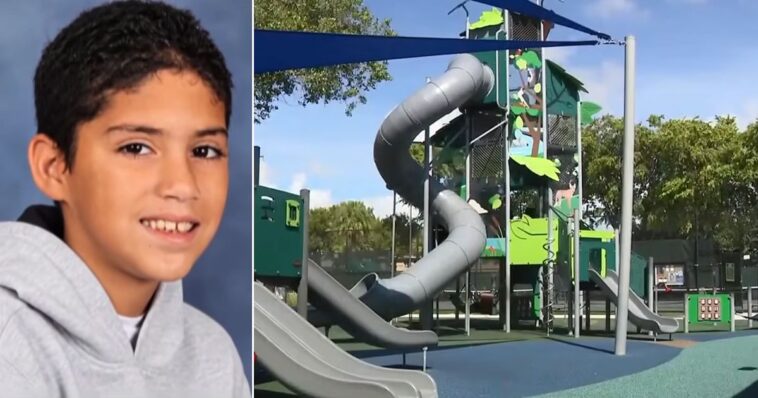 child-dies-after-freak-accident-in-playground-tube-slide