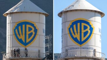 legendary-la-warner-bros.-water-tower-gets-makeover-after-$81b-skydance-takeover