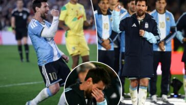 lionel-messi’s-tearful-argentina-sendoff-fittingly-comes-with-goal,-two-assists:-‘will-miss-all-of-you’