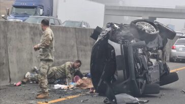 woman-allegedly-stabs-girl-after-suv-hits-semi-as-soldiers-step-in-to-stop-horrific-roadside-attack