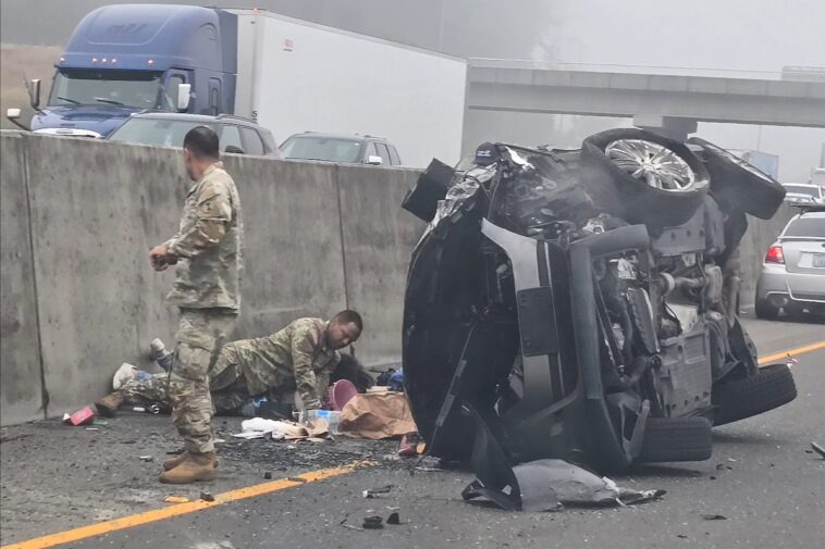 woman-allegedly-stabs-girl-after-suv-hits-semi-as-soldiers-step-in-to-stop-horrific-roadside-attack