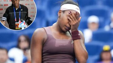 coco-gauff’s-china-open-nightmare-ends-after-cheating-accusations:-‘i’m-going-to-pass-out’