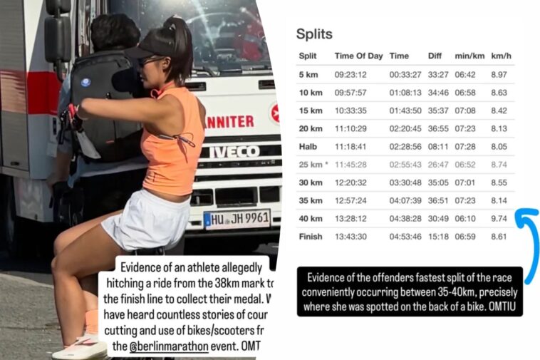 popular-fitness-influencer-busted-riding-bike-during-berlin-marathon:-‘truly-dishonest-behavior’