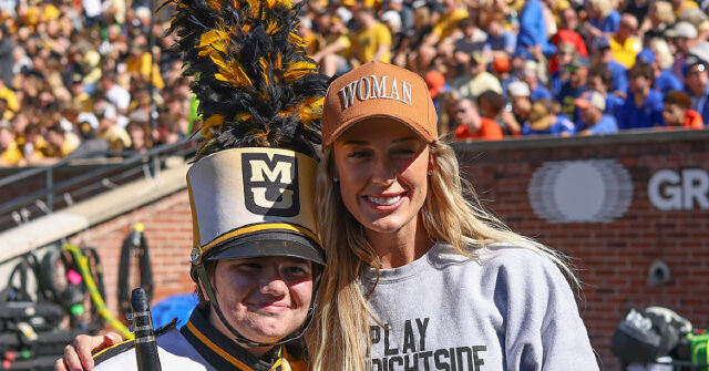 sophie-cunningham-trolls-trans-activists-with-‘woman’-hat-at-mizzou-football-game