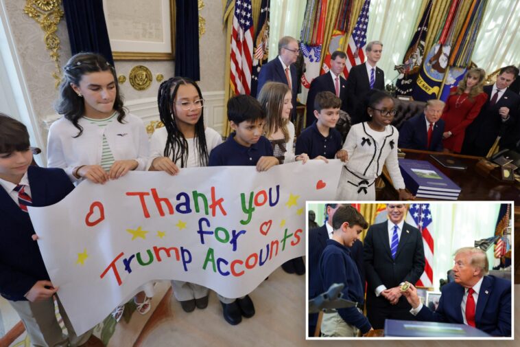 trump-celebrates-all-kids-under-18-having-a-trump-account-—-but-parents-must-claim-it-for-financial-benefits