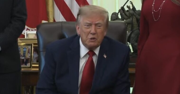 watch:-trump-goes-off-on-merrick-garland,-jack-smith,-and-biden-after-biden-fbi-caught-spying-on-melania-and-barron-trump