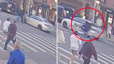 unmarked-nypd-car-slams-into-cyclist-after-running-red-light-in-brooklyn:-video