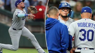 miguel-rojas-out-for-dodgers-in-nlds-game-4-with-back-injury