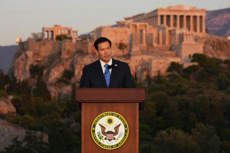 rubio-at-the-greek-acropolis:-the-west-has-forgotten-what-made-it-great