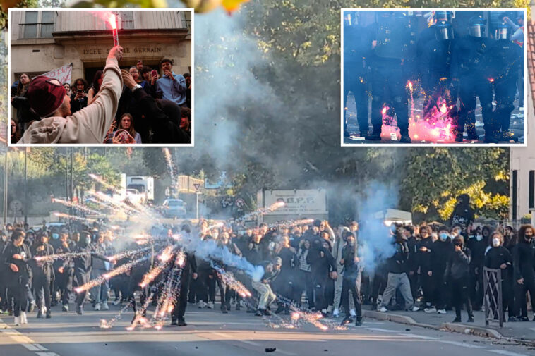 1-year-old-baby-struck-by-fireworks-in-violent-student-protests-raging-across-france