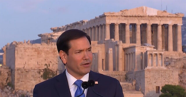 rubio-at-birthplace-of-western-civilization:-west-must-rediscover-greatness-or-face-‘servitude-and-decline’
