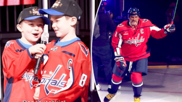 alex-ovechkin’s-sons-introduce-dad-at-final-capitals-home-opener-of-his-hall-of-fame-career