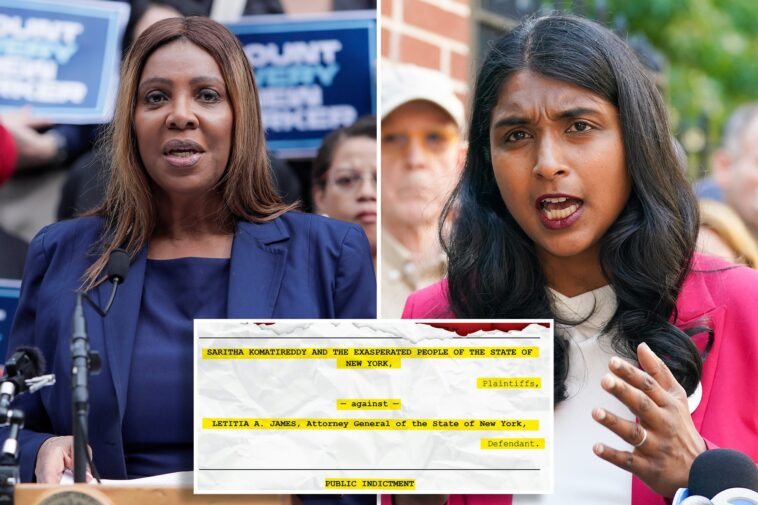 tish-james-election-rival-saritha-komatireddy-drops-52-count-‘indictment’-against-ny-ag-for-dereliction-of-duty