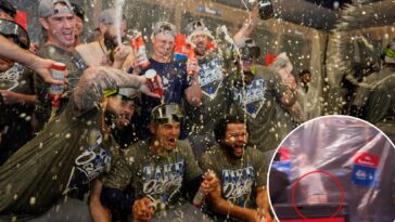 dodgers-player’s-bare-butt-exposed-on-camera-during-wild-nlds-locker-room-celebration