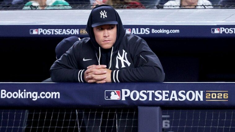 aaron-judge,-who-played-exactly-zero-innings-this-postseason,-sends-blunt-message-to-yankees-front-office
