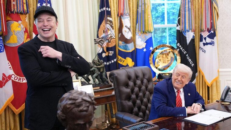 how-elon-musk-got-back-in-trump’s-orbit-after-nuclear-fallout,-insiders-reveal:-‘water-under-the-bridge’