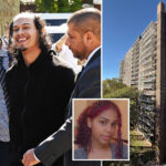 monster-accused-of-pushing-girlfriend,-baby-off-nyc-balcony-flashes-demonic-grin-as-he’s-hauled-away-by-cops