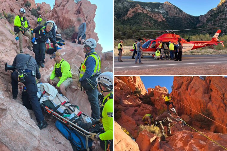 hiker-miraculously-survives-100-foot-fall-after-getting-wedged-between-rocks