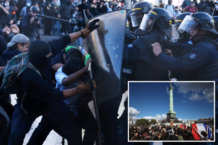 french-student-protesters-swarm-historic-bastille-site-—-and-slam-education-leaders’-pledge-for-change-as-‘hot-air’