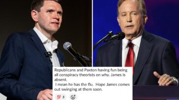 talarico’s-influencer-army-privately-frets-about-his-12-day-absence-from-campaign-trail,-leaked-slack-messages-show