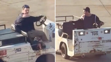 wild-moment-unhinged-man-steals-airport-tow-vehicle-for-joyride-around-tarmac-at-california-airport-—-as-maniac-is-unmasked