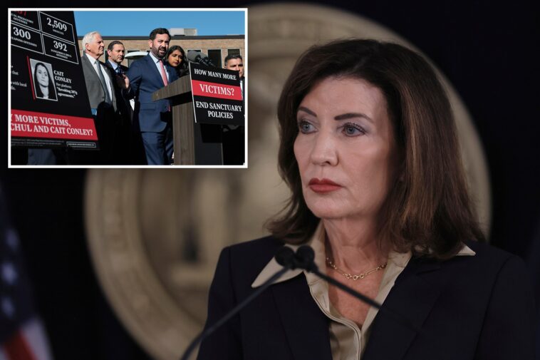 hochul-brushes-off-outrage-over-why-migrants-keep-getting-released,-re-arrested-under-ny’s-bail,-sanctuary-laws