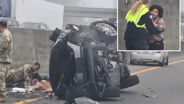 drunk-mom-tries-to-stab-her-2-daughters-after-wildly-crashing-car-on-highway-—-but-good-samaritans-stop-her:-cops