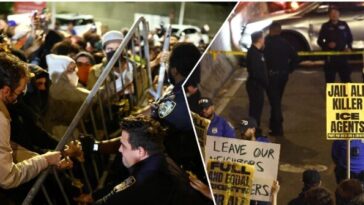 dhs:-criminal-alien-gang-member-shot-by-ice-officer,-organized-protests-erupt