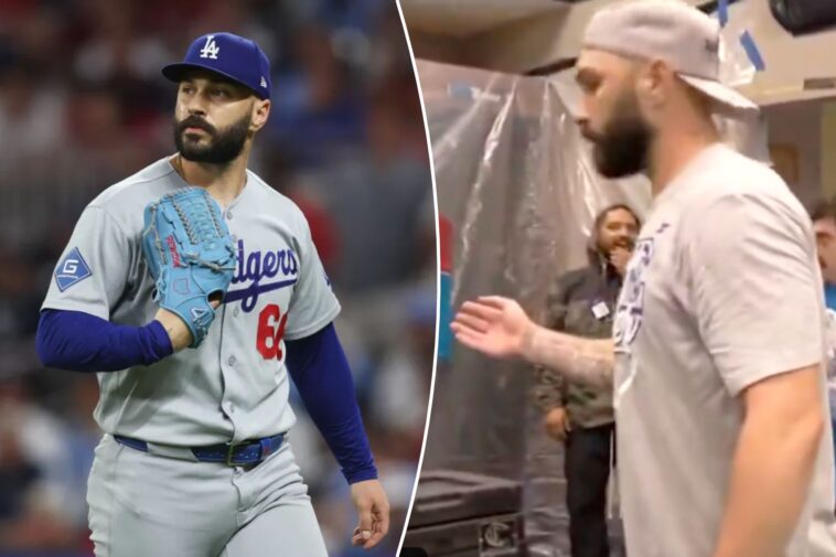 dodgers-star’s-reaction-to-bare-butt-shown-on-live-tv-goes-viral-in-new-video