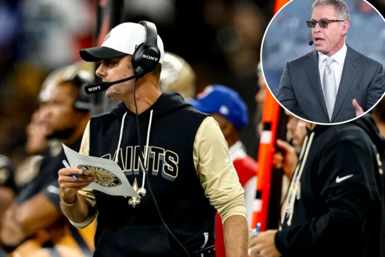 saints’-brandon-staley-fires-back-at-troy-aikman’s-criticism:-‘no-idea-what-he’s-talking-about’
