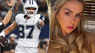 jake-ferguson’s-wife-haley-cavinder’s-cheeky-‘kiss-my-dallas’-outfit-backfires-after-cowboys-embarrassing-loss