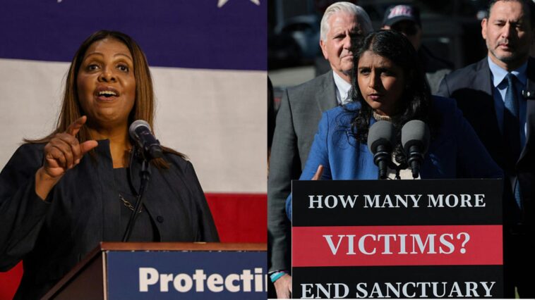 one-debate-question,-two-very-different-worlds-for-letitia-james-and-her-gop-challenger