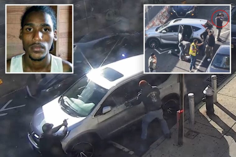 video-shows-migrant-suspect-trying-to-flee-as-ice-agents-surround-car-before-nyc-shooting