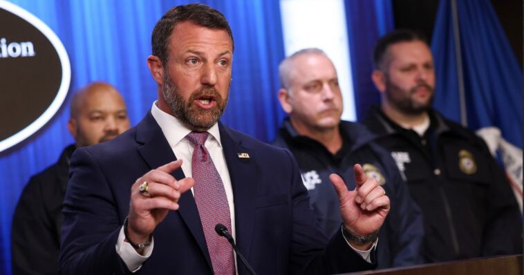 dhs-secretary-markwayne-mullin-reveals-the-truth-about-illegal-alien-shot-by-ice-in-nyc,-points-finger-at-mamdani-and-hochul