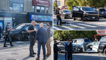 one-killed,-3-injured-as-reckless-nyc-mercedes-driver-mows-down-pedestrians-while-trying-to-beat-light:-sources