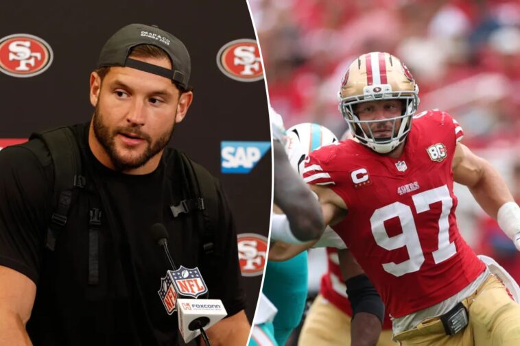 49ers-star-nick-bosa-uncovers-injury-timeline-as-nfc-west-clash-for-first-place-approaches