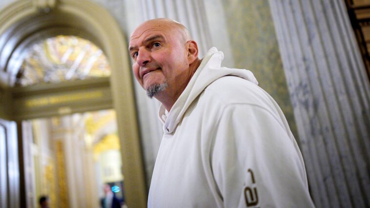 fetterman-plays-political-maverick,-but-his-voting-record-tells-another-story
