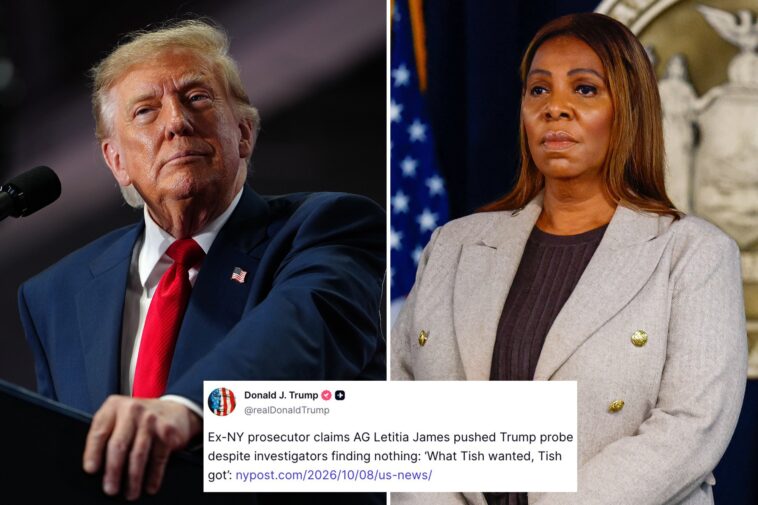 trump-shares-ny-post-exclusive-about-ag-letitia-james-whistleblower-on-truth-social