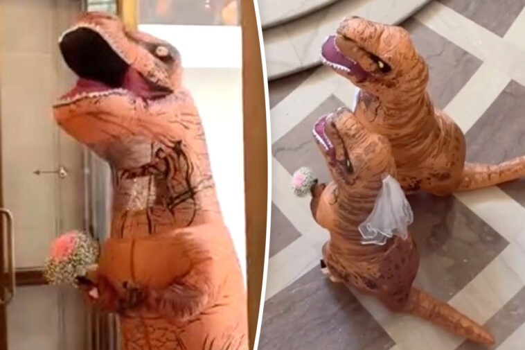 california-city-hall-goes-jurassic-with-dino-wedding-ceremony