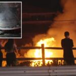 harrowing-moment-luxury-vehicle-explodes-on-california-freeway-as-driver-narrowly-escapes-inferno
