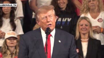 “pretend-that-i’m-running-and-go-out.-you-got-to-get-out-and-vote!”-–-president-trump-fires-up-massive-crowd-at-clarksville,-tennessee-rally-(video)