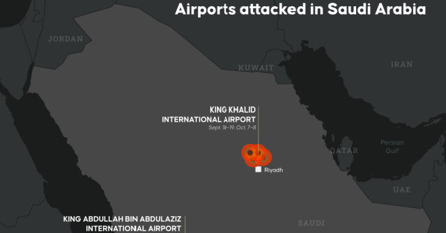 iran-backed-houthi-attack-on-riyadh-airport-kills-12,-injures-300+-as-trump-weighs-joining-saudi-strikes