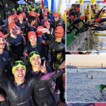 new-york-city’s triathlon-makes-a-triumphant-return-as-endurance-fanatics-brave-the-hudson-river:-photos