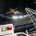 wwe’s-bron-breakker-sends-je’von-evans-crashing-through-ambulance-roof,-penta-wins-money-in-the-bank-match