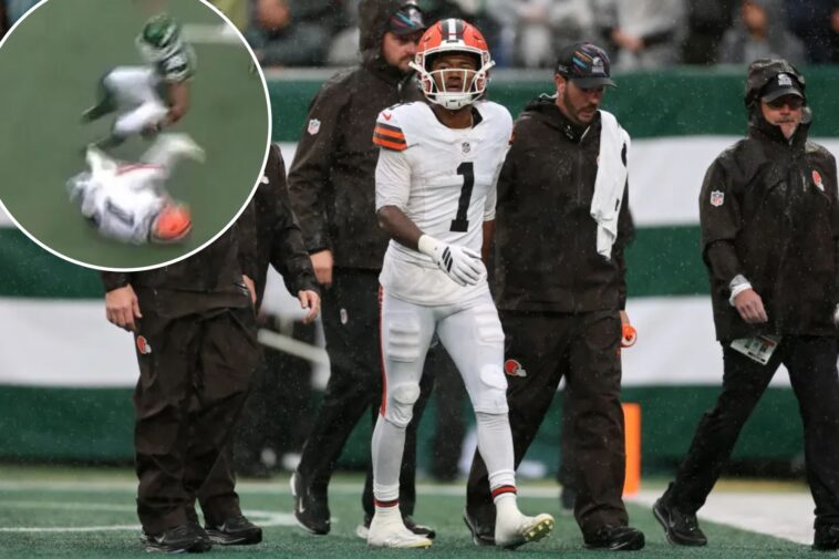 browns’-kc-concepcion-leaves-with-head-injury-after-brutal-hit-by-jets’-minkah-fitzpatrick