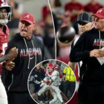 alabama-coach-kalen-deboer-screams-at-cornerback-dijon-lee-jr-for-game-costing-penalty-vs.-georgia