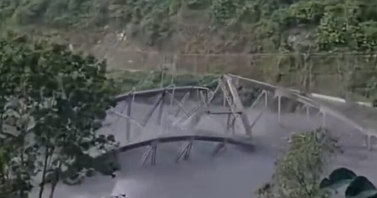 watch:-another-massive-flash-flood-in-nepal-destroys-bridge,-wipes-out-homes